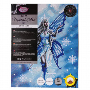 CAK-AST2: "Snow Fairy" 40 x 50cm (Large) - Anne Stokes