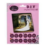 CCK-A21: "Wedding Couple" Crystal Card Kit