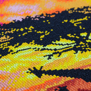 CAK-XLED16 "Savannah Lights" Framed LED Crystal Art Kit - 40 x 50