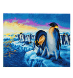 CAK-A60: "Penguins of the Arctic" Framed Crystal Art Kit, 40 x 50cm