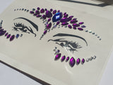 Self Adhesive Face Sticker Gems - Vegan and Cruelty Free