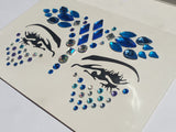 Self Adhesive Face Sticker Gems - Vegan and Cruelty Free
