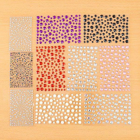 Self-Adhesive Gems - 325 & 6,8 10mm