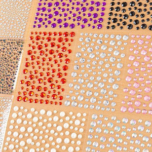 Self-Adhesive Gems - 325 & 6,8 10mm