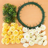 Craft Buddy Begonia Wreath Making Kit Purity