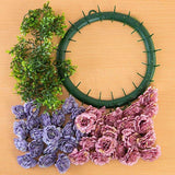Craft Buddy Begonia Wreath Making Kit Mystical