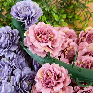 Craft Buddy Begonia Wreath Making Kit Mystical