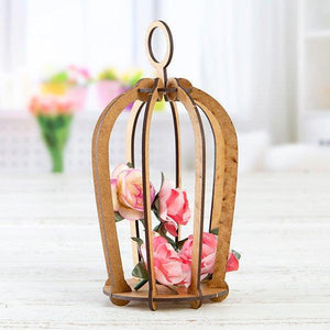 Decorative MDF Bird Cage
