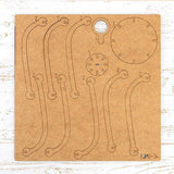 Decorative MDF Bird Cage