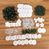 Forever Flowers Wonderful Whites - Makes 160 Flowers Carnations, Chrysanthemums, Camellias and Roses