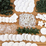 Forever Flowers Wonderful Whites - Makes 160 Flowers Carnations, Chrysanthemums, Camellias and Roses