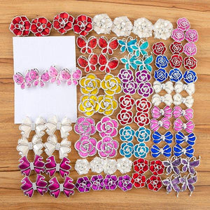 Craft Buddy Set of 90 Luxurious 3D Resin Embellishments with Silver Edging