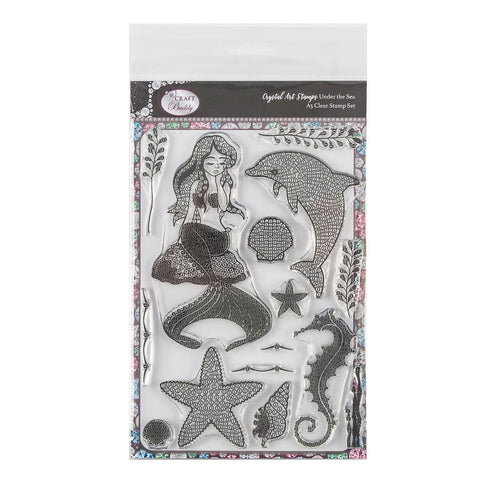 Craft Buddy Crystal Art Stamp Sets - Under the Sea - CCST9