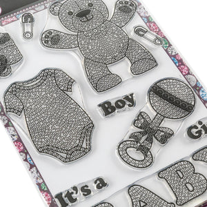 Craft Buddy Crystal Art Stamp Sets - Bundle of Joy - CCST10