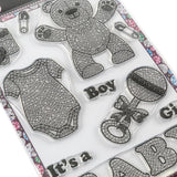 Craft Buddy Crystal Art Stamp Sets - Bundle of Joy - CCST10