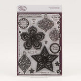 Gem It - Christmas Star A5 Clear Stamp Set
