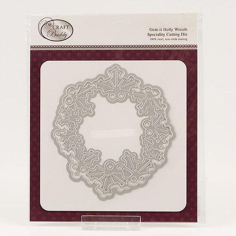 Gem It - Holly Wreath Die Set