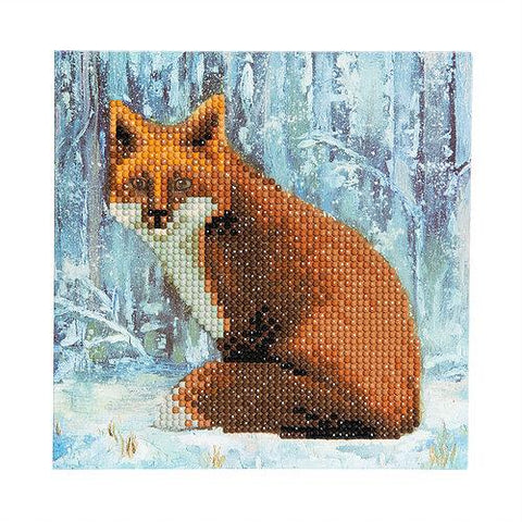 CCK-A9. "Winter Fox" Crystal Card Kit