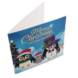 C2. "Penguin Family" Crystal Card Kit