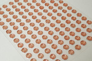 DBG04 - 140PCS 6mm Self Adhesive Pointed Resin Gems