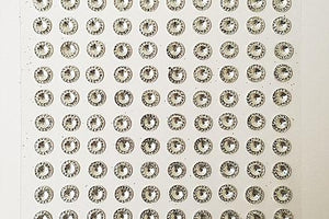 DBG04 - 140PCS 6mm Self Adhesive Pointed Resin Gems