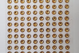DBG04 - 140PCS 6mm Self Adhesive Pointed Resin Gems