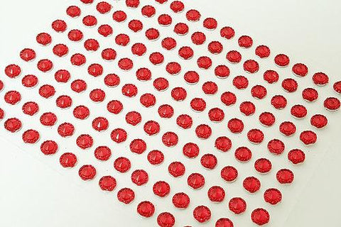 DBG04 - 140PCS 6mm Self Adhesive Pointed Resin Gems