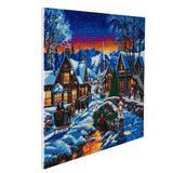 CAK-A82: "Tinsel Town" Framed Crystal Art Kit, 90 x 65cm (Giant Kit)