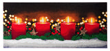 CAK-A84: "Festive Candles" Framed Crystal Art Kit, 40 x 90cm