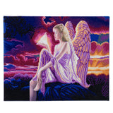 CAK-XLED8 "Angel Dusk" Framed LED Crystal Art Kit - 40 x 50