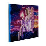 CAK-XLED8 "Angel Dusk" Framed LED Crystal Art Kit - 40 x 50