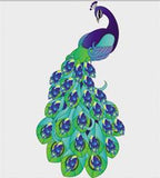 Peacock - "Spring" Crystal Art Motifs (With tools)