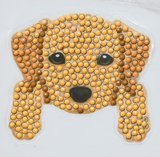 Dog Paws - "Spring" Crystal Art Motifs (With tools)