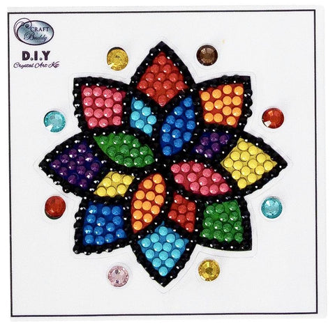 Mandala - Crystal Art Motifs (With Tools)