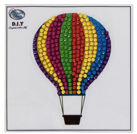 Hot Air Balloon - Crystal Art Motifs (With Tools)