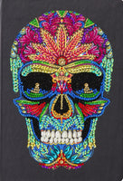 CANJ-4 "Skull" Crystal Art Notebook Kit, 26 x 18cm