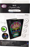 CANJ-4 "Skull" Crystal Art Notebook Kit, 26 x 18cm