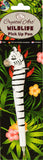 Zebra Wildlife Crystal Pick-Up Pen, 18cm