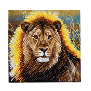 CCK-A13: "Resting Lion" Crystal Card Kit