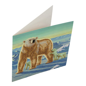 CCK-A15: "Polar Family" Crystal Card Kit