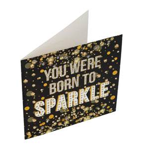 CCK-A20: "Born to Sparkle" Crystal Card Kit