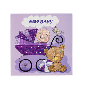 CCK-A22: "New Baby" Crystal Card Kit