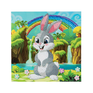 CCK-A24: "Rabbit Wonderland" Crystal Card Kit