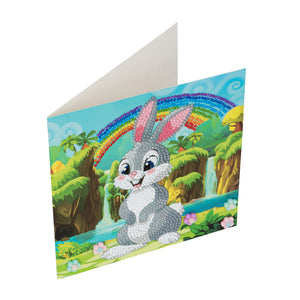 CCK-A24: "Rabbit Wonderland" Crystal Card Kit