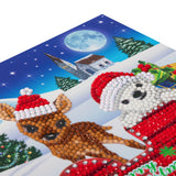 CCK-XM38: "Sled Characters" Crystal Card Kit - Animal Club International