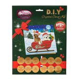 CCK-XM38: "Sled Characters" Crystal Card Kit - Animal Club International