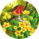 CLK-S8: "Summer Robin" Crystal Clock Kit - 30cm