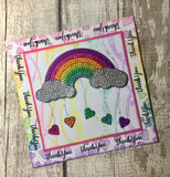 Craft Buddy Crystal Art Stamp Sets - Over The Rainbow - CCST11