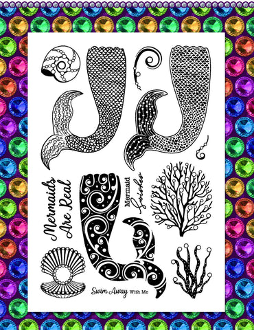 Gem It! Stamps - A Mermaid's Tale