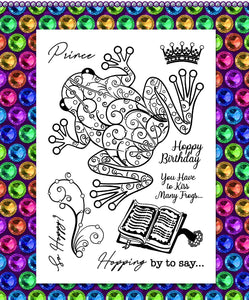 Gem It! Stamps - Friendly Frog